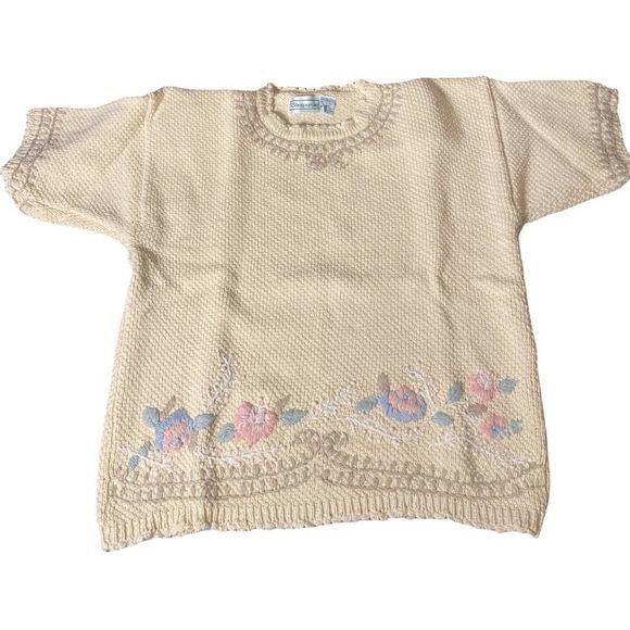 Shenanigans Grandma Cottage Core Sweater‎ - Picture 1 of 4